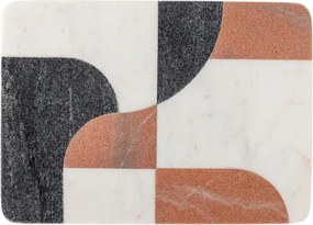 Bloomingville Jazzi Márvány Vágódeszka és Tálaló 28 cm