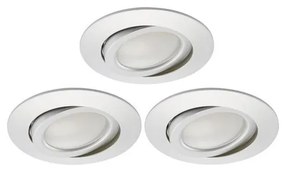 Briloner 8309-039 - KÉSZLET 3x LED Dimmelhető fürdőszobai lámpa LED/5W/230V IP23