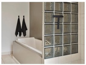 Fekete fali fém akasztó Ume – Zone