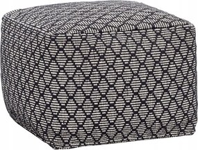 Hubsch Rhombe Ülőgarnitúra Kárpitozott Grafikai Téma Fekete Szürke