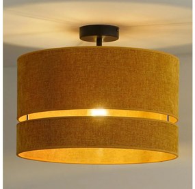 Duolla - Felületre szerelhető csillár DOUBLE 1xE27/15W/230V átm. 40 cm narancs