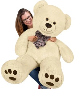 Monzana BENY nagy plüssmedve, 100cm, krém
