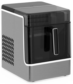 Klarstein Ice Lux jégkocka készítő, Rozsdamentes acél, 23 kg/24 ó, Öntisztító
