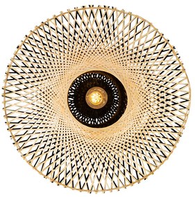 Keleti kültéri mennyezeti lámpa bambusz 50 cm IP44 - Rina