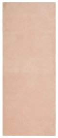 HUARTE púderszínű rövid szálú puha és mosható szőnyeg 80x200 cm