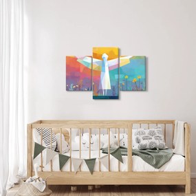Kép - Virágok őrzője (90x60 cm)
