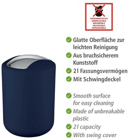Brasil Dark Blue S sötétkék szemetes - Wenko