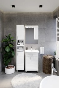 Standard MART 55 cm mosdós fürdőszobabútor szett, 30 cm széles álló bútorral
