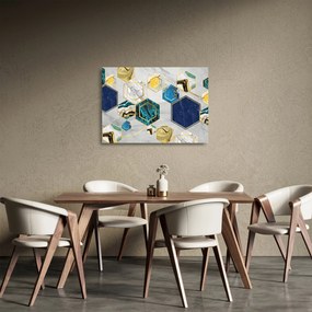 Kép - Márvány kompozíció (üvegen) (70x50 cm)