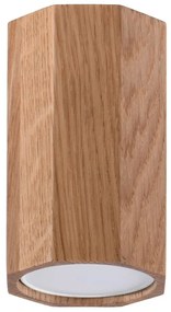 Sollux SL.1033 - Spotlámpa ZEKE 1xGU10/40W/230V 10 cm tölgy