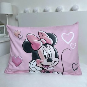 Jerry Fabrics Gyermek pamut ágynemű Minnie Powder pink