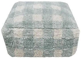 Világoskék puff Vichy Blue Sage – Lorena Canals