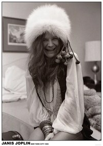 Plakát Janis Joplin - New York Hotel, December, 19 1969