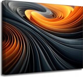Vászonkép Absztrakt Örvény Spirálok 50x40