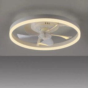 JUST LIGHT. 14624-16 - LED mennyezeti ventilátor világítással RITA LED/22W/230V + távirányító