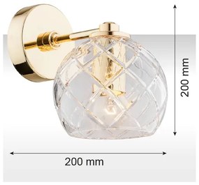 Argon 4202 - Fali lámpa OVIEDO 1xE27/15W/230V