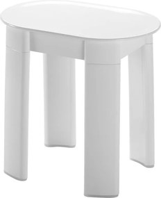 Aqualine Aqualine, TETRA Fürdőszobaszék 42x41x27 cm, fehér, 2872