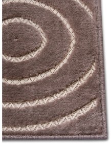 Barna szőnyeg 57x90 cm Iconic Wave – Hanse Home