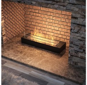 InFire - BIO kandalló 8x60 cm 3kW fekete