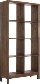 Natúr színű mangófa könyvespolc 95x190 cm Sondrio – Light &amp; Living