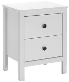 Adore Furniture Éjjeliszekrény 61x46 cm fehér AD0039