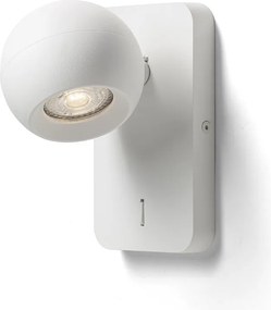 RENDL SIENA fali lámpa fehér 230V LED GU10 9W