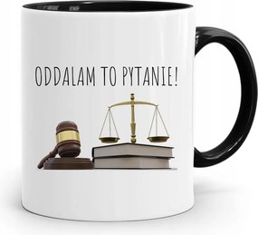 Fekete Bögre Ügyvédnek Mr. Mecenas fényképes nyomattal