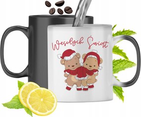 Mágikus Karácsonyi Színváltó Bögre fényképes nyomtatással