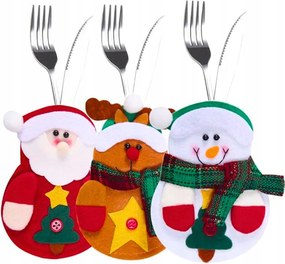 Evőeszköz Tokok Karácsonyi villák Kések Huzat Asztali Dekoráció