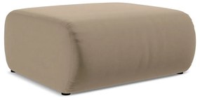 Bézs bársony lábtartó Ekahi – Makamii