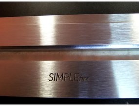 InFire - Sarok BIO kandalló 45x120 cm 3kW fekete