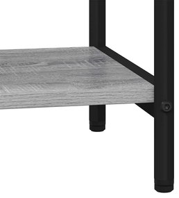 Könyvespolc Szürke sonoma 80 x 30 x 109 cm Faanyag