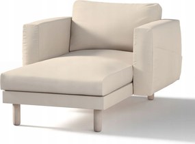 Dekoria Norsborg sezlonhuzat Ikea karfával, fehér