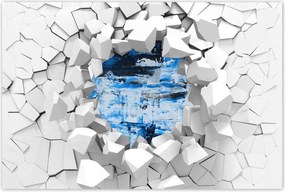 Poszterek 120x80 Absztrakt Classic Blue