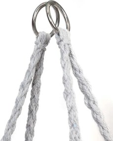 Szürke függőszék KOLUMBIA párnával