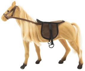 Teddies fésülhető ló kiegészítőkkel, 38 cm