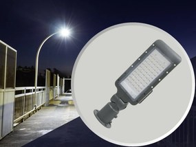 NEDES LSL322HS Utcai LED Lámpa érzékelővel 50W / 4000K