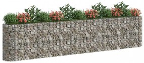 horganyzott vas gabion magaságyás 470x50x100 cm