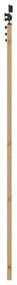 Csúszó Ajtó ORKDAL Barna 78 x 211 cm Fa és fém
