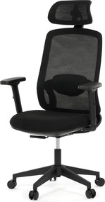 Irodai szék szinkronmechanikás fekete hálós KA-S2176 BK