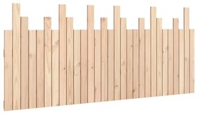 tömör fenyőfa fali fejtámla 185x3x80 cm