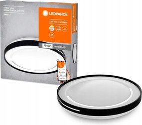 Led Plafon 30W 2100lm Cct Tompítható Kerek Fekete Smart+ WiFi Lisa