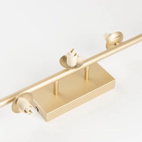 Brilagi - LED Felületre szerelhető csillár MILLA 7xG9/3W/230V arany/fehér