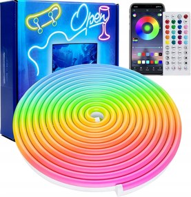 6m Zenei Neon Flex Led 5050 Rgb 24V DC IP65 alkalmazás