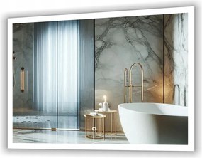 Led Tükör 80x50 Érintőkapcsolóval Aurelia