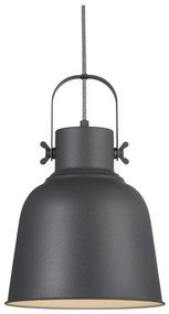Nordlux - Csillár zsinóron ADRIAN 1xE27/40W/230V átm. 25 cm antracit