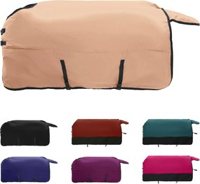 vidaXL Ló Takaró Cappuccino 85 cm Poliészter
