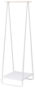Fehér fém ruhatartó állvány Tower – YAMAZAKI
