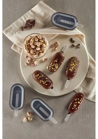 Szilikon jégkrémkészítő forma szett 4 db-os – Lékué