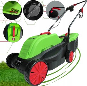 Nagy Teljesítményű Elektromos Fűnyíró 2000 W-os Indukciós Motorral Viking